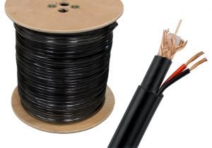 RG59 CCTV Coaxial Cable With Power