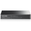 TL-SF1008P is an 8 10/100Mbps ports unmanaged switch that requires no configuration and provides 4 PoE (Power over Ethernet) ports. It can automatically detect and supply power with all IEEE 802.3af compliant Powered Devices (PDs). In this situation, the electrical power is transmitted along with data in one single cable allowing you to expand your network to where there are no power lines or outlets, where you wish to ­fix devices such as APs, IP Cameras or IP Phones, etc. Power over Ethernet