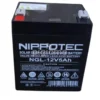 Nippotec Solar Deep Cycle Lead Acid Battery, 12V 5Ah in Kenya