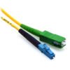 3m SC APC To LC UPC Simplex Singlemode Fiber Patch Cable Yellow in Kenya