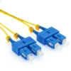 5m SC UPC-SC UPC Singlemode Simplex 1.6mm Slim Fiber Optic Patch Cable in Kenya