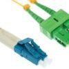 SC-APC to LC-UPC Singlemode Duplex Fiber Patch Cable - OS2 - 5 Meter in Kenya