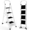 4 Step Foldable D-Type Ladder